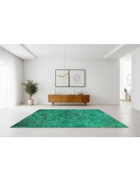 Vihreä Persia Vintage Carpet 220 x 150 cm - view 1