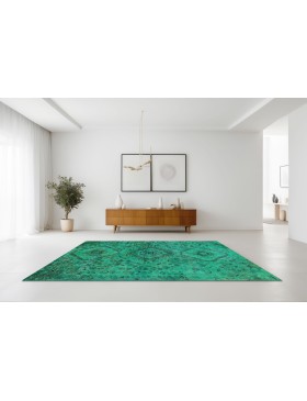 Grønn Persia Vintage Teppe  220 x 150 cm