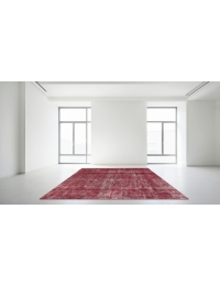 Red Persia Vintage Carpet 203 x 206 cm - view 1