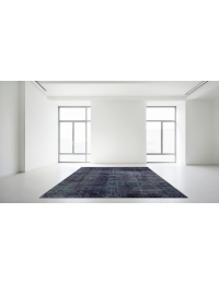 Bleu Persan Tapis Vintage 235 x 206 cm - view 4