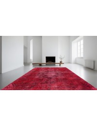 Rojo Persa Alfombra vintage 260 x 200 cm - view 1