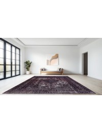 Svart persia Vintage Teppe  365 x 288 cm