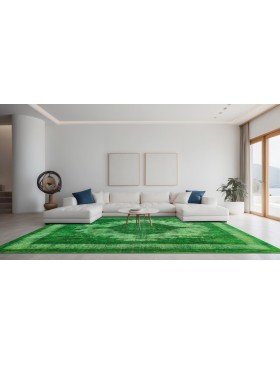 Grønn Persia Vintage Teppe  433 x 348 cm