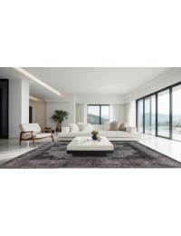 Svart Persien Vintage Matta  382 x 285 cm