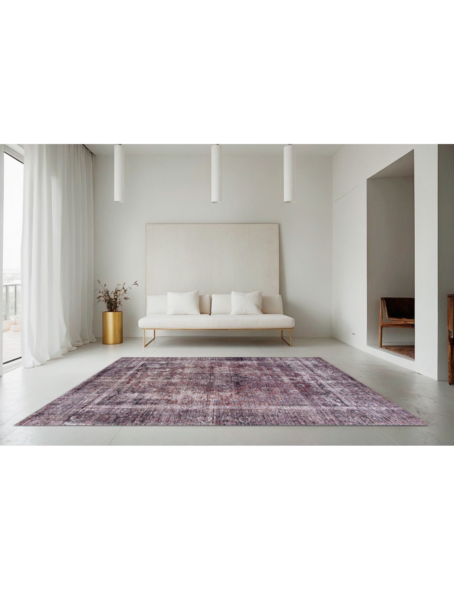 Vintage Tapijt   301 x 184 cm