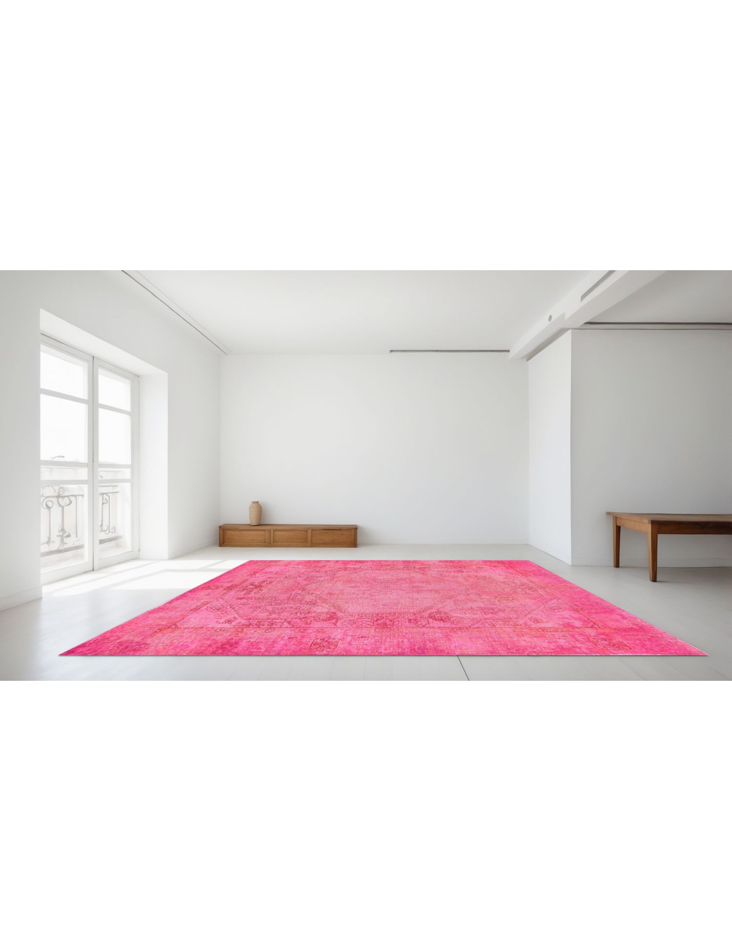 Vintage teppe   276 x 185 cm