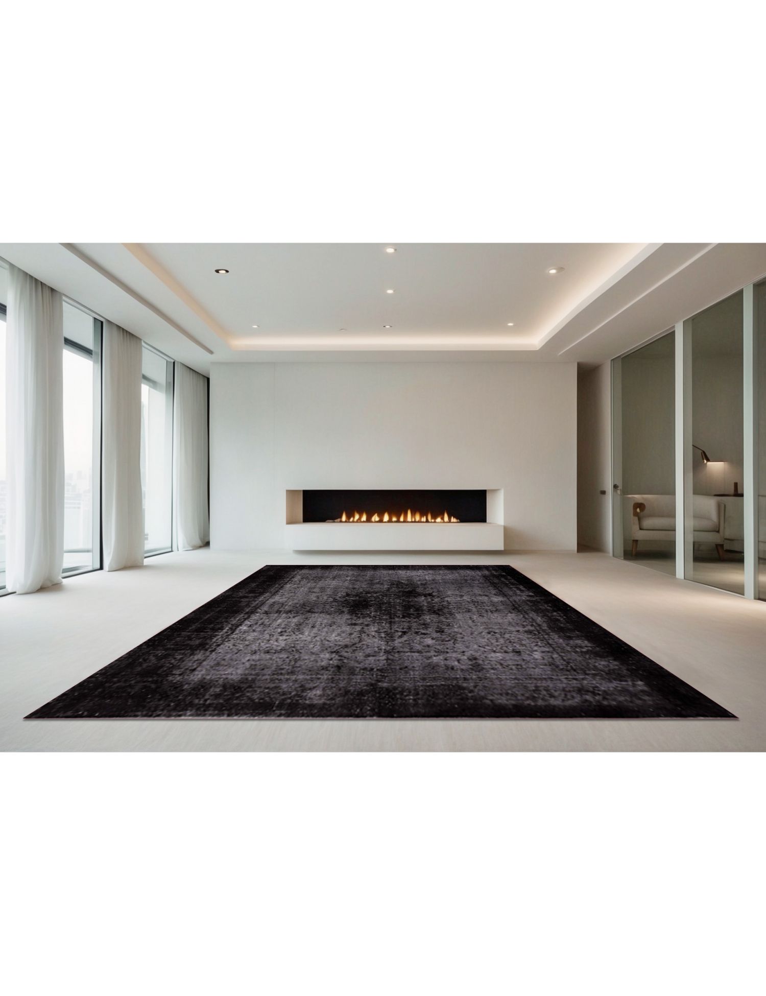 Persialaiset vintage matot   374 x 280 cm