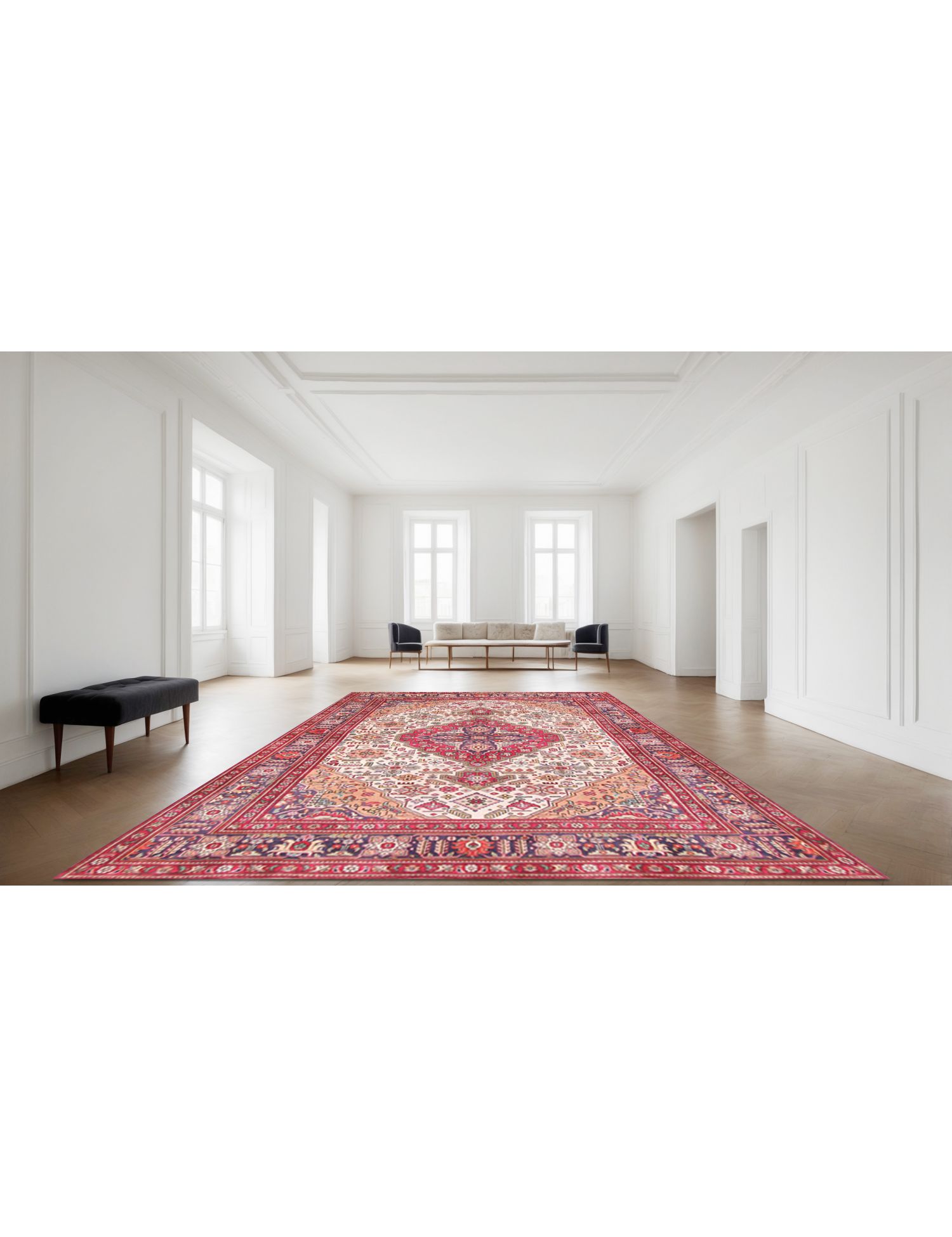 Tabriz Tæppe   305 x 197 cm