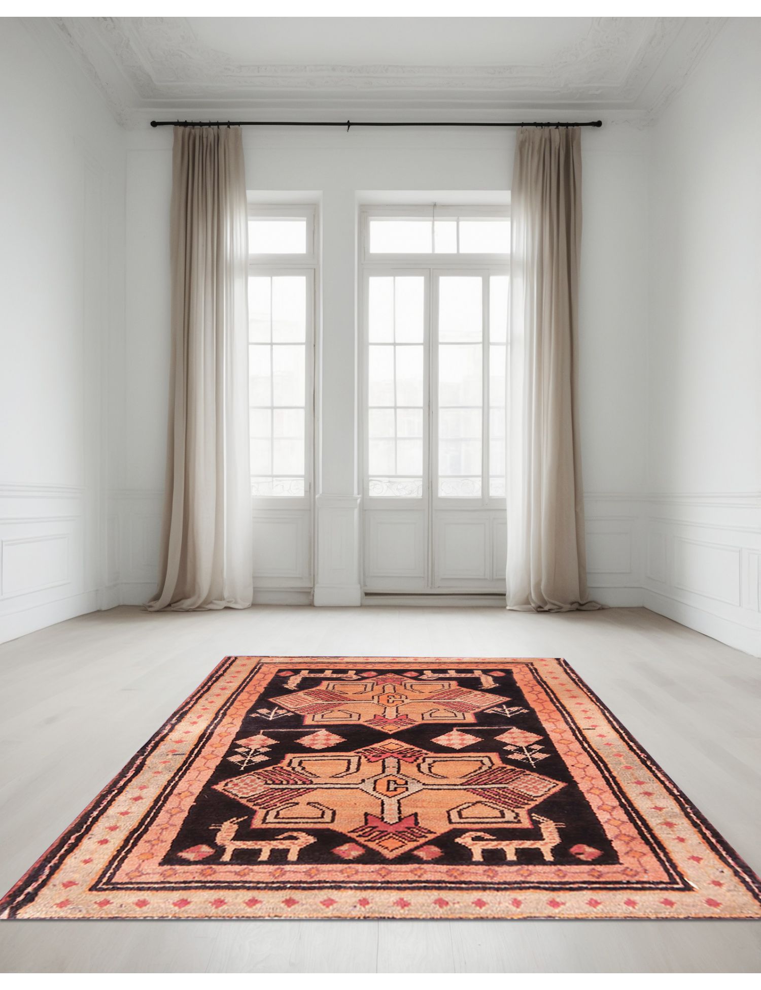 Hamadan Tæppe   88 x 66 cm