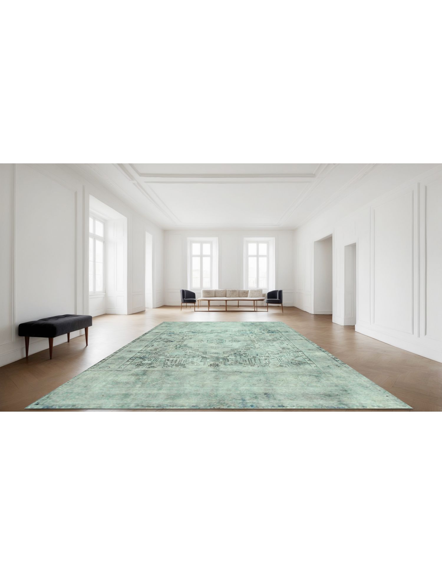 Persialaiset vintage matot   343 x 254 cm