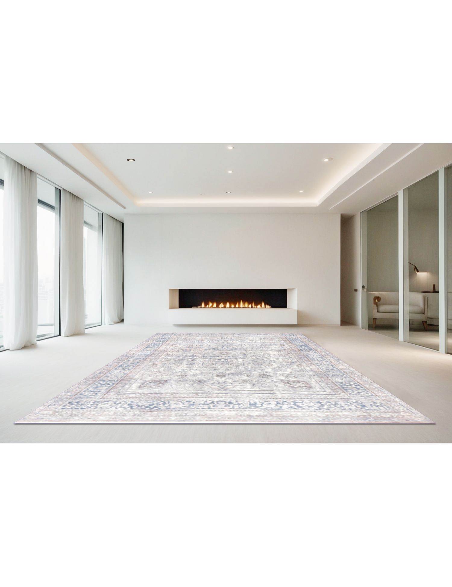 Persisk vintage teppe   278 x 188 cm