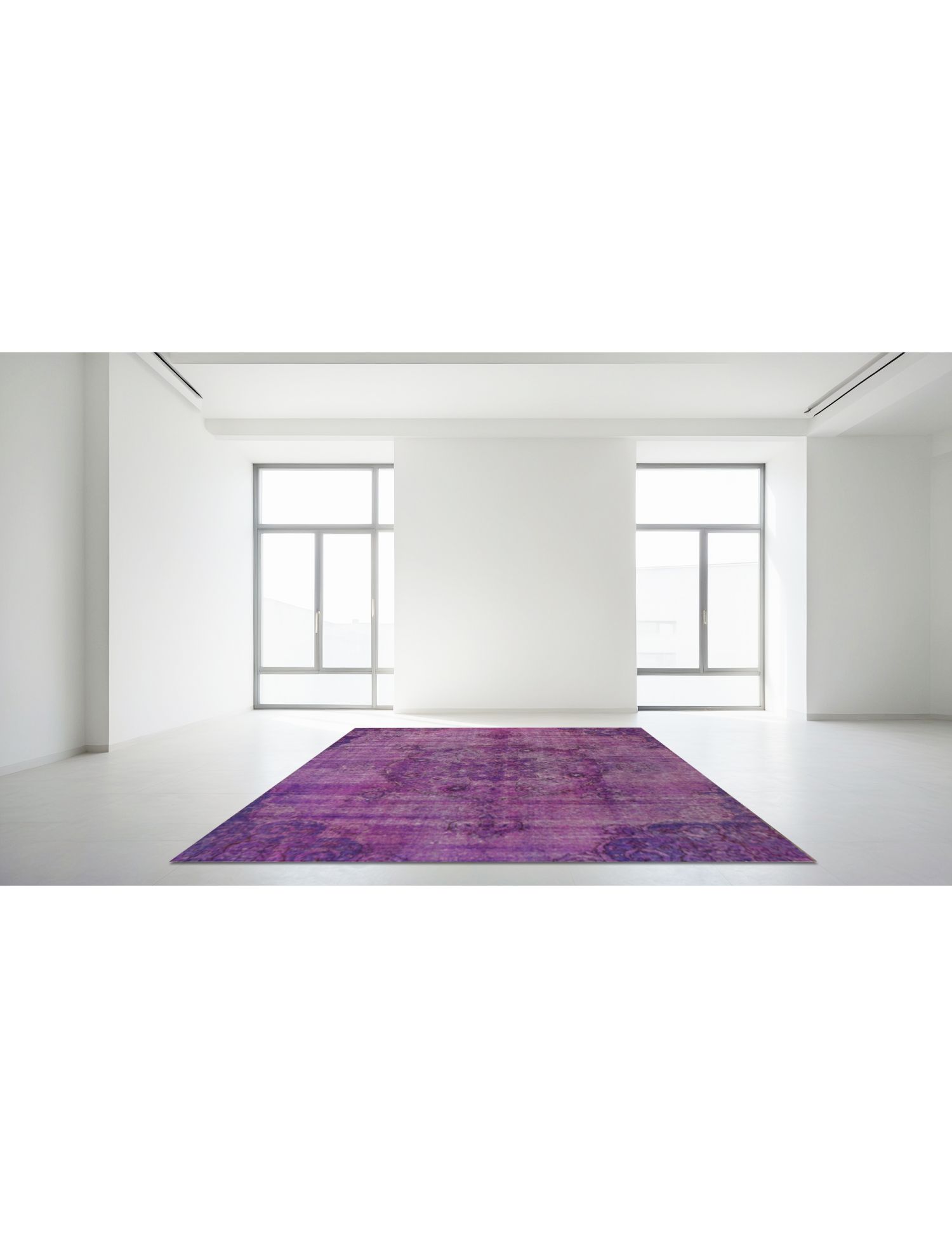 Persisk vintage matta   200 x 200 cm