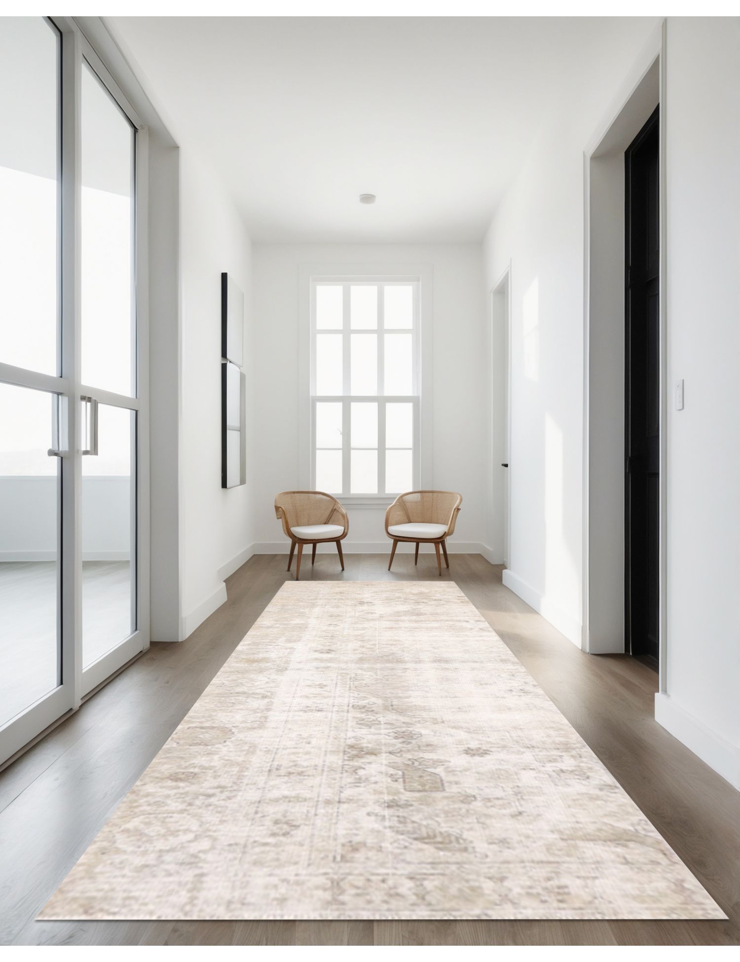 Persisk vintage teppe   325 x 78 cm