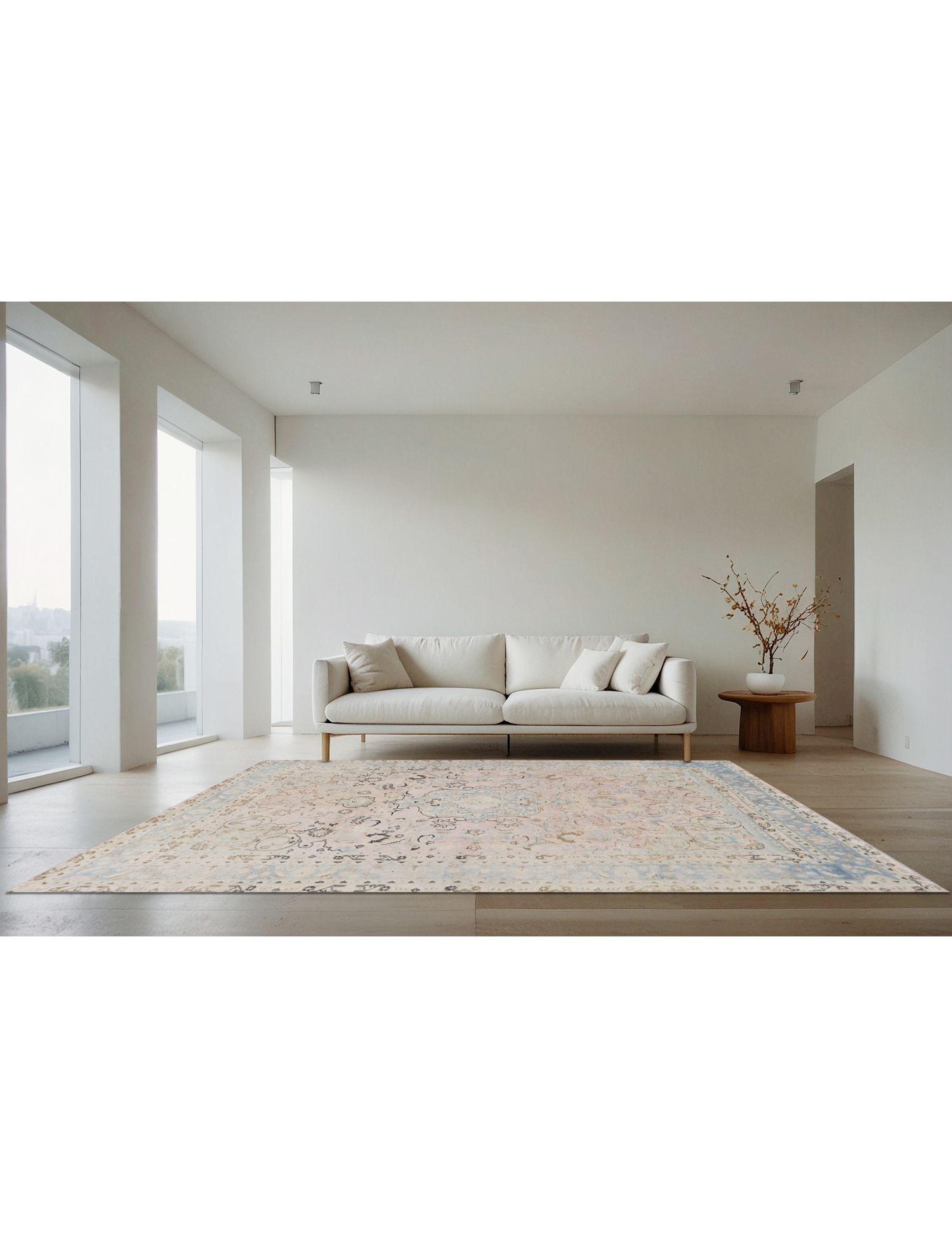 Persisk vintage matta   284 x 186 cm