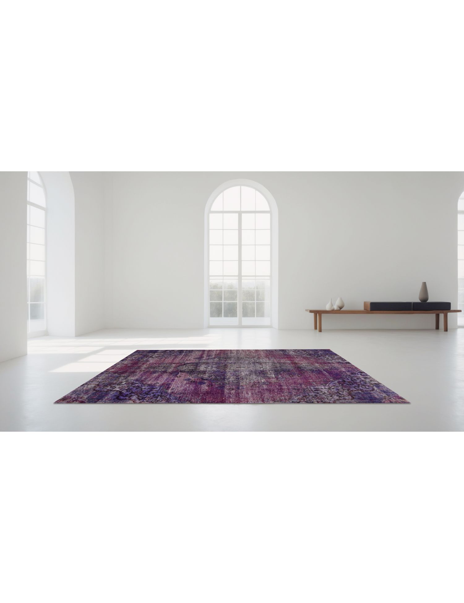 Persisk vintage teppe   170 x 170 cm