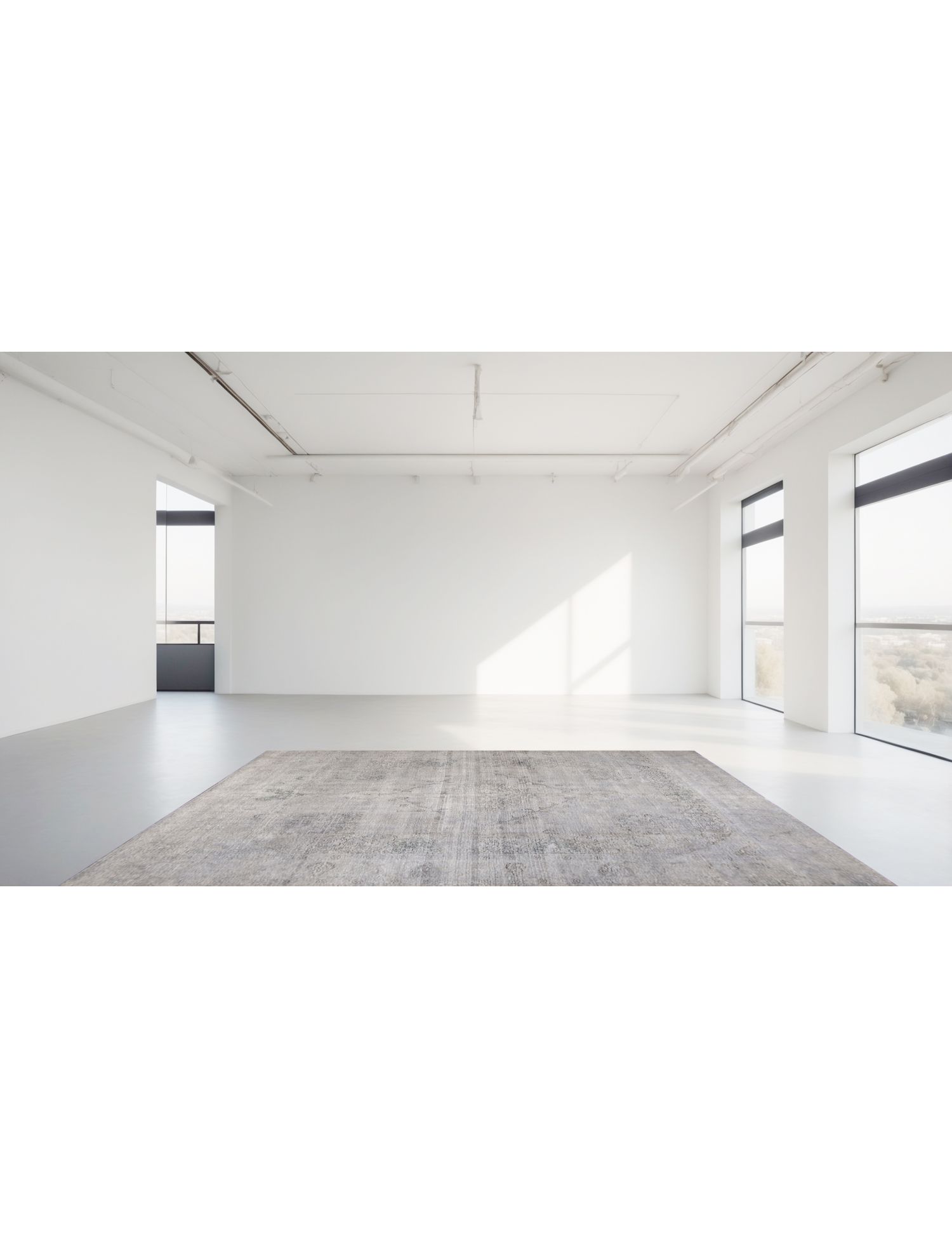 Persisk vintage teppe   278 x 278 cm