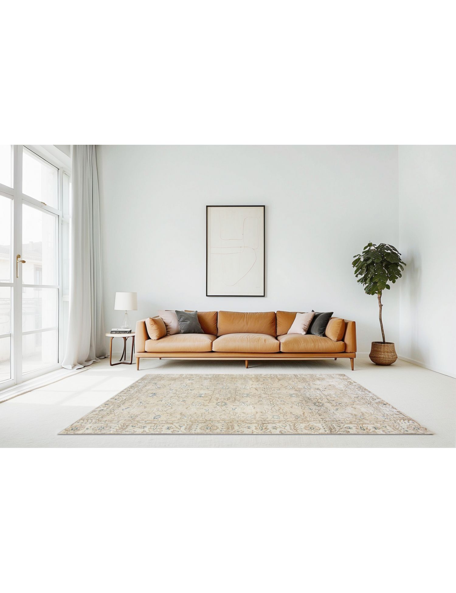 Vintage Tapijt   216 x 103 cm