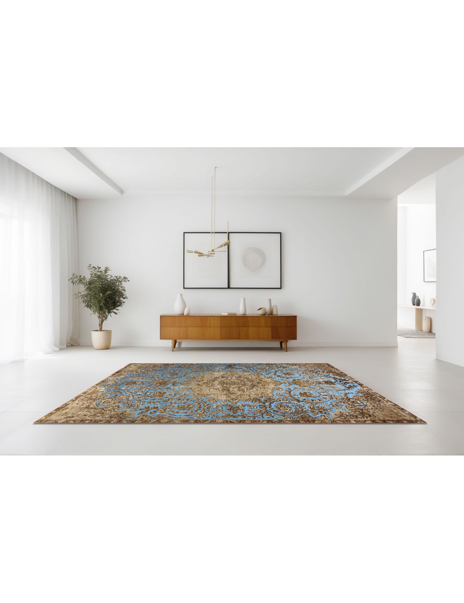 Persisk vintage teppe   248 x 148 cm