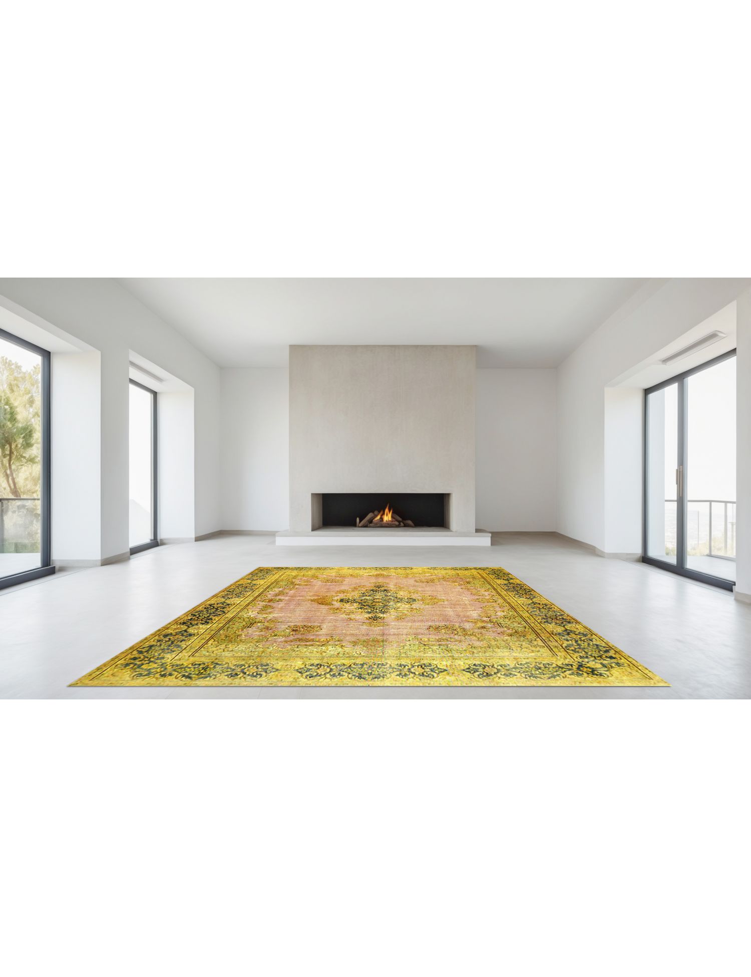 Persialaiset vintage matot   387 x 289 cm