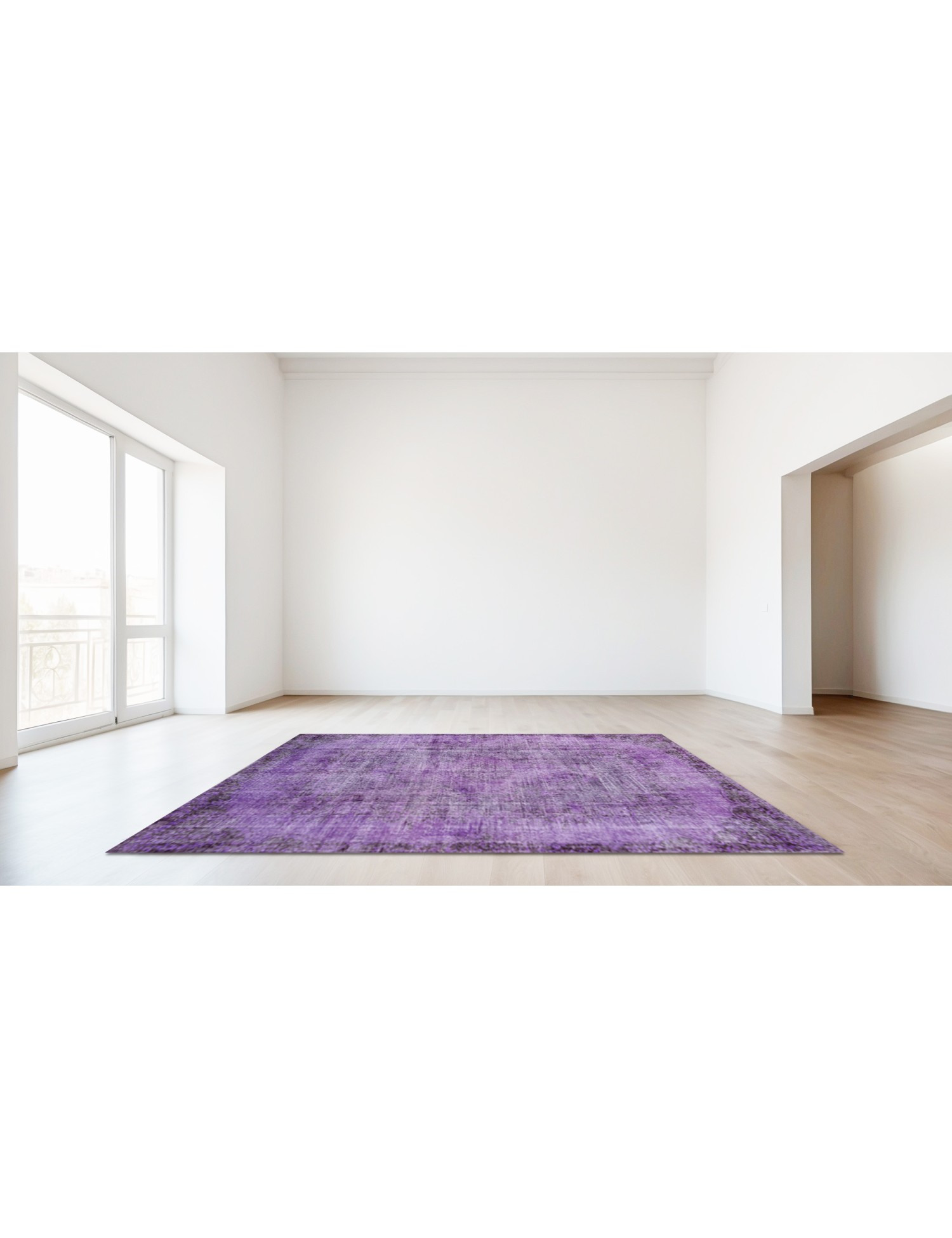 Violetti Turkki vintage matot  243 x 182 cm