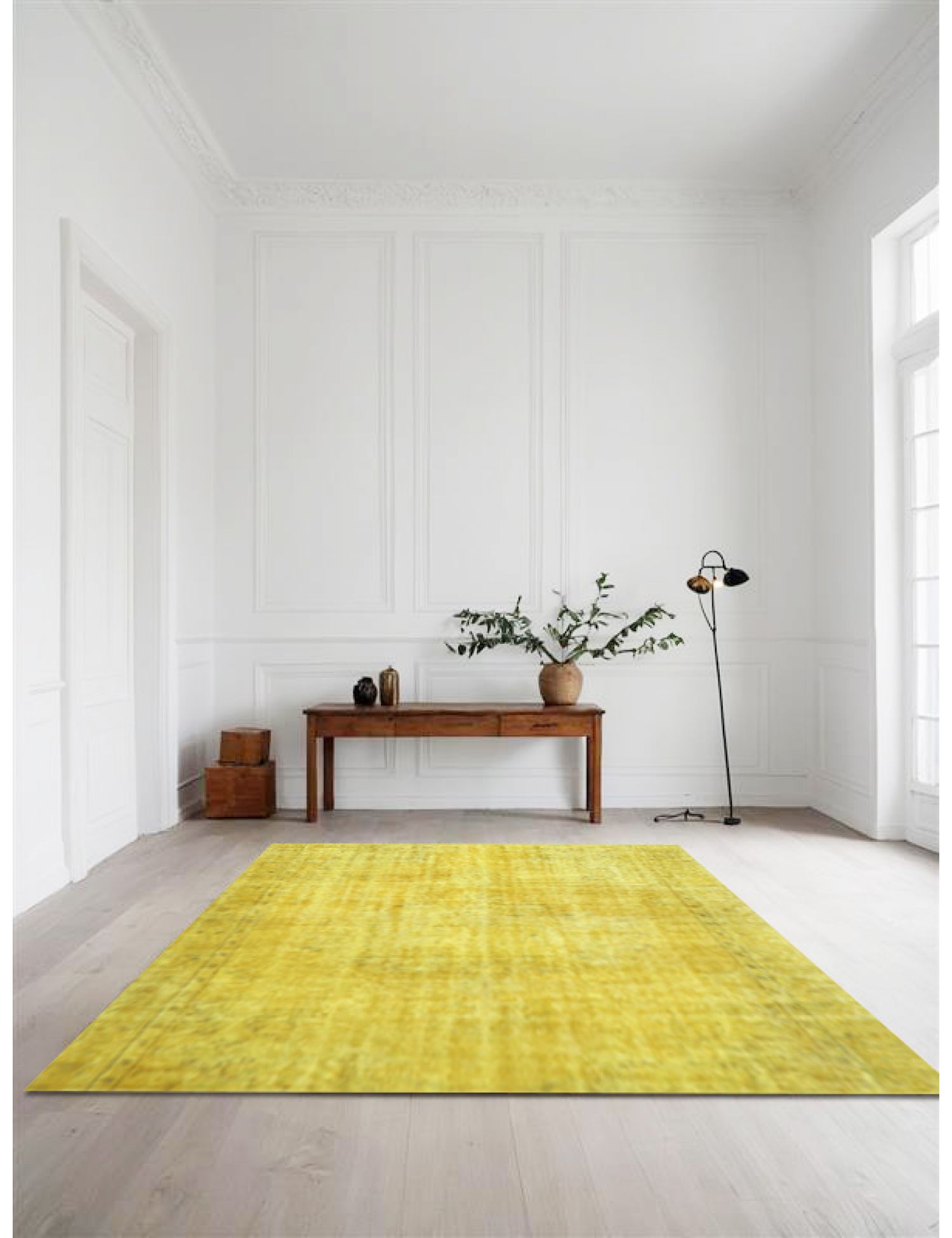 Persisk vintage matta   162 x 162 cm