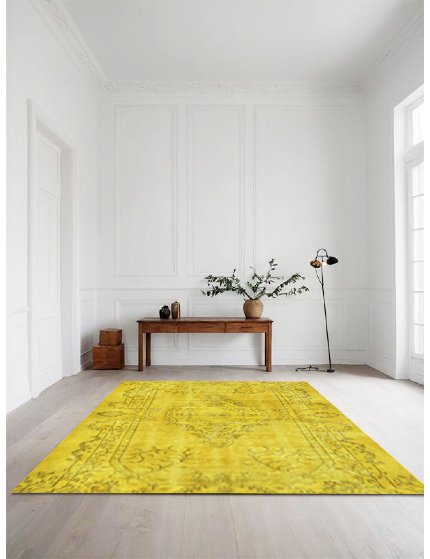 Persisk vintage teppe   139 x 139 cm