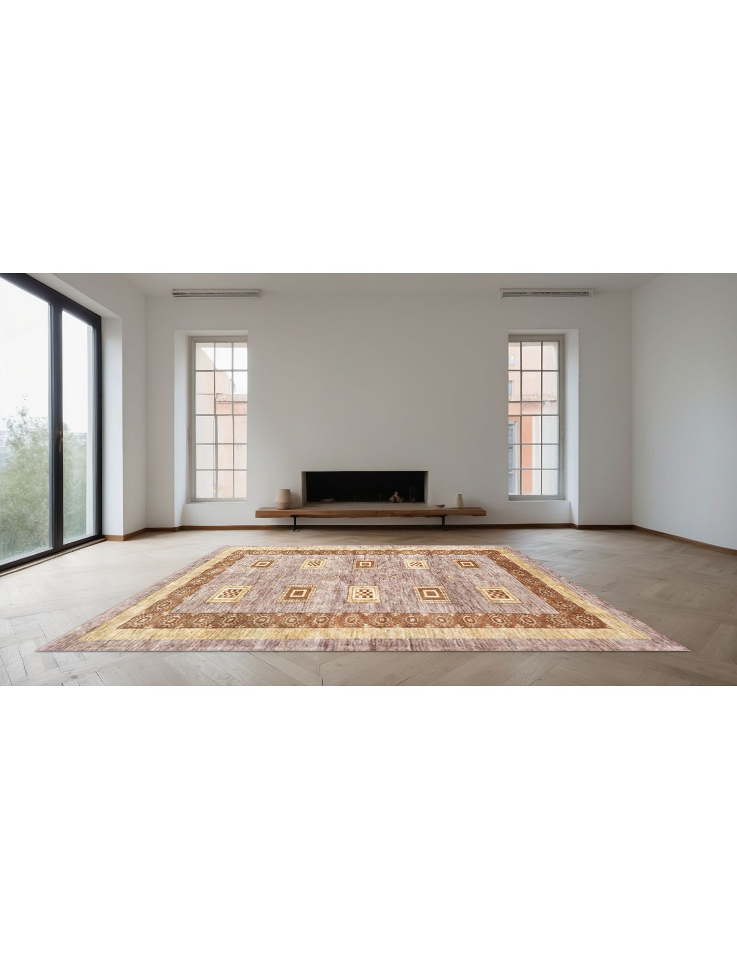 Tapis persan   193 x 140 cm