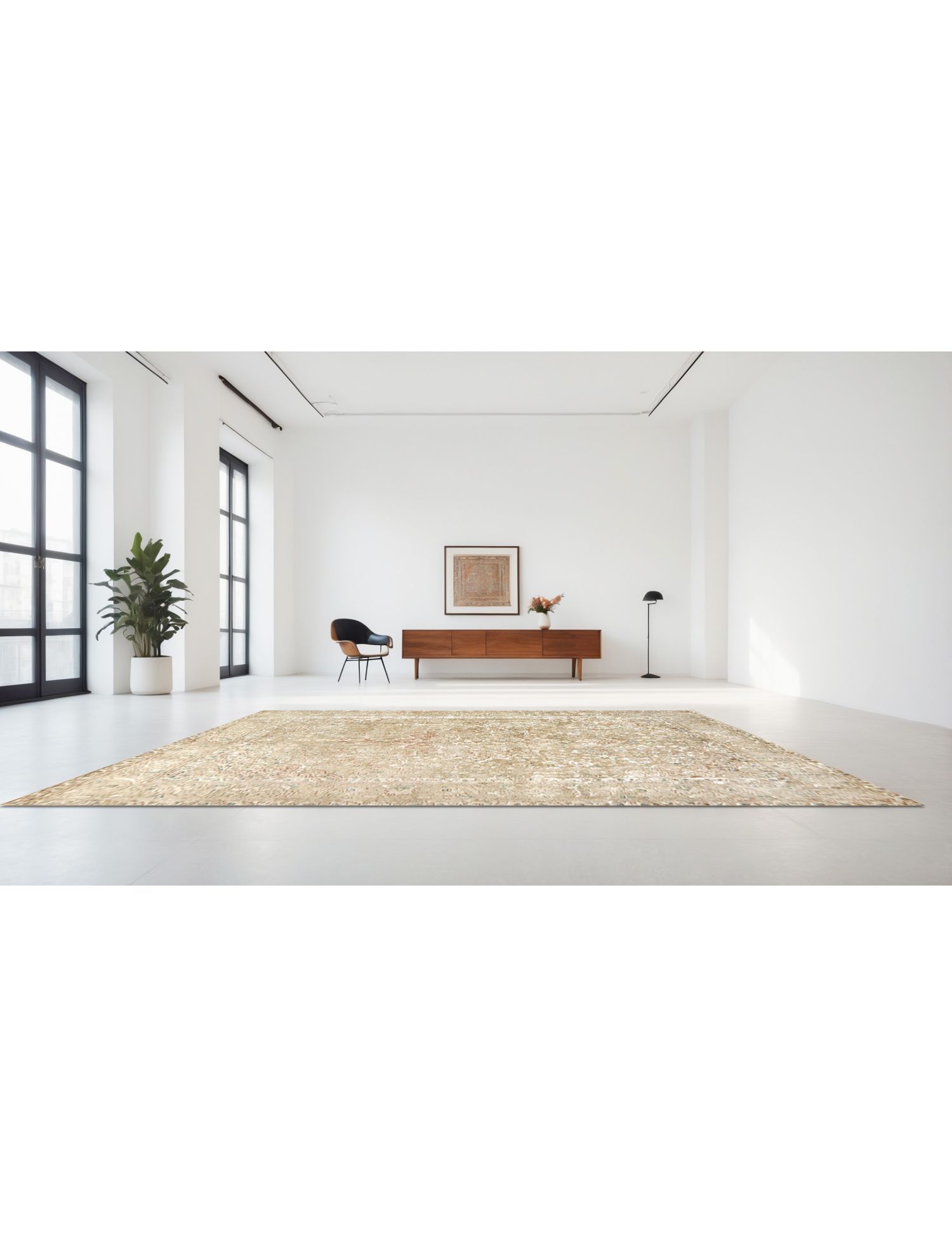 Persisk vintage teppe   303 x 211 cm