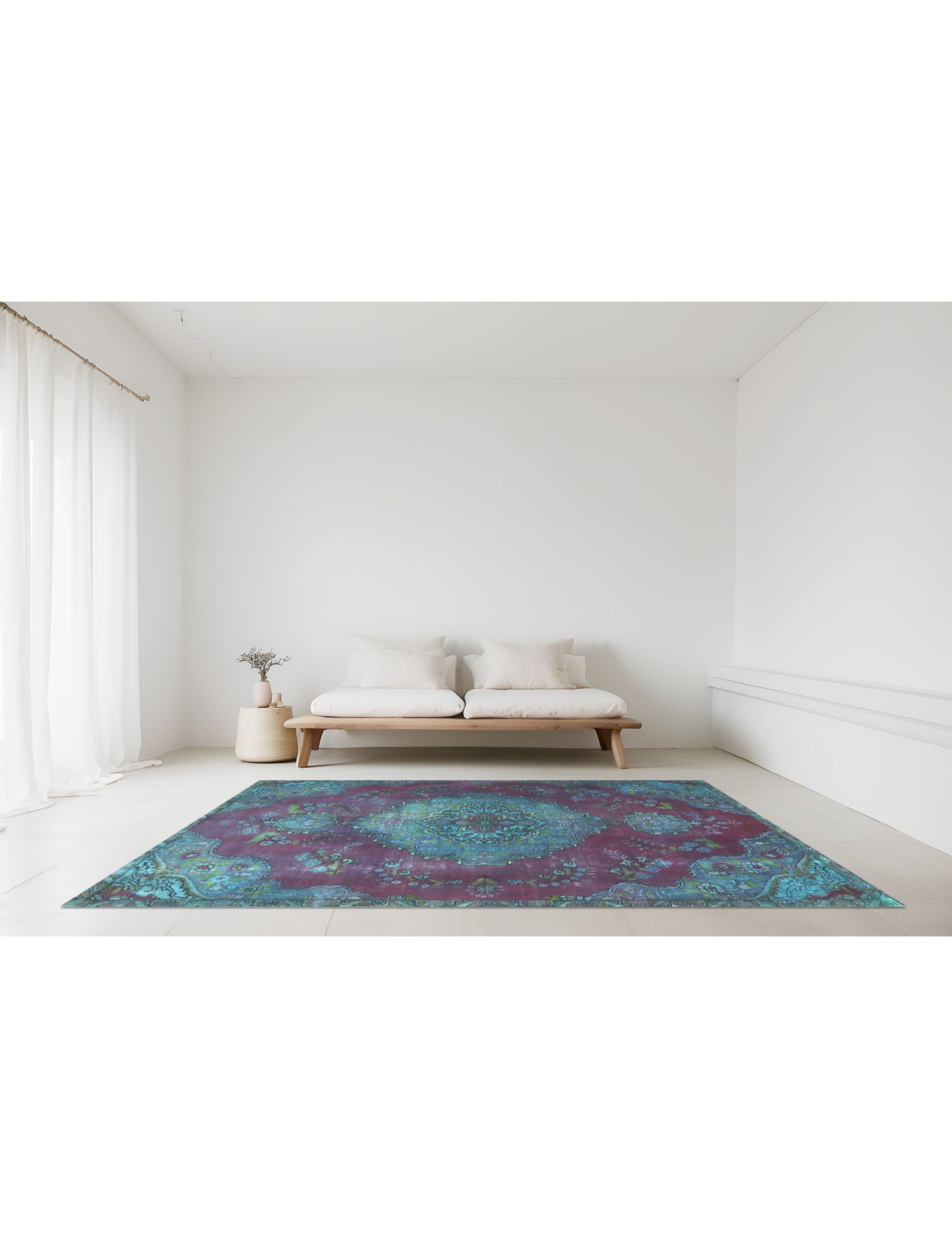 Persisk vintage teppe   246 x 162 cm