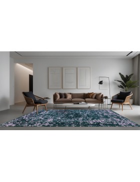 Grønn Persia Vintage Teppe  285 x 190 cm