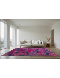 Multicolore Persiano Tappeto Vintage 288 x 130 cm - view 4
