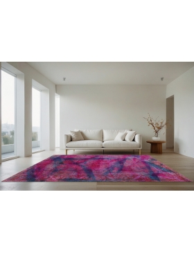 Multifarvet Persien Vintage Tæppe 288 x 130 cm - view 4