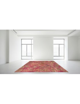 Jaune Persan Tapis Vintage  185 x 194 cm