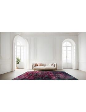 Verde Persiano Tappeto Vintage 290 x 160 cm - view 1