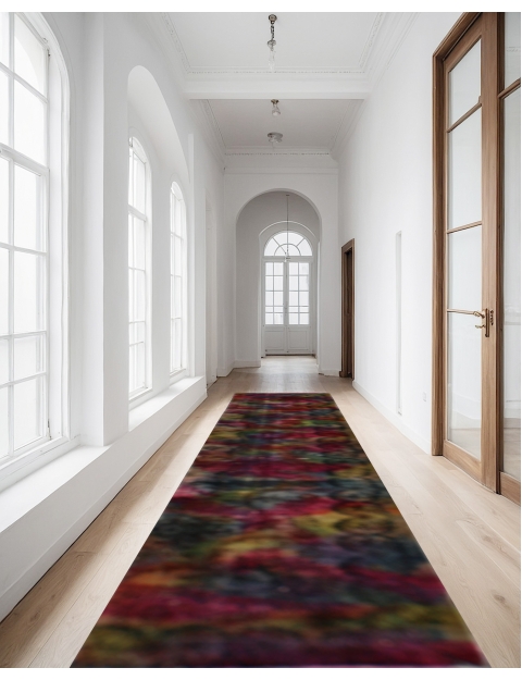 Multicolor Persia Vintage Carpet 370 x 70 cm - view 4