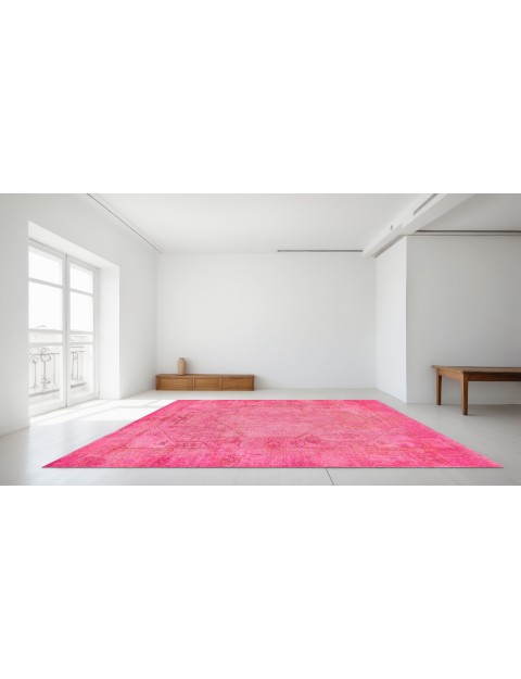 Rot Persien Vintage Teppich  276 x 185 cm