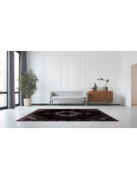 Noir Persan Tapis Vintage  232 x 134 cm