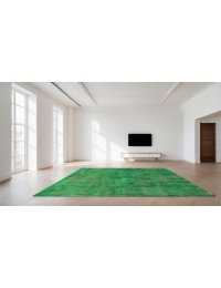 Grün Persien Vintage Teppich  272 x 190 cm