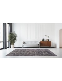 Grise Persan Tapis Vintage 240 x 162 cm - view 1