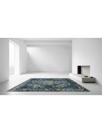 Azul Persa Alfombra vintage 370 x 285 cm - view 2