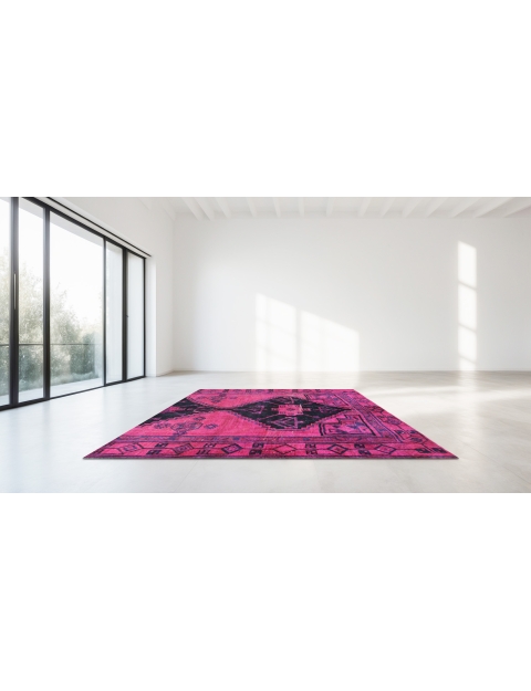 Rosa Persien Vintage Teppich 135 x 157 cm - view 2