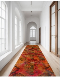 Multifarvet Persien Vintagetæppe 353 x 71 cm - view 2