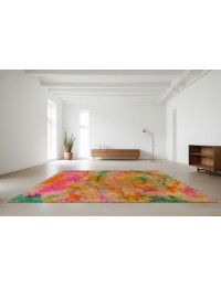 Multifarvet Persien Vintagetæppe 320 x 195 cm - view 2