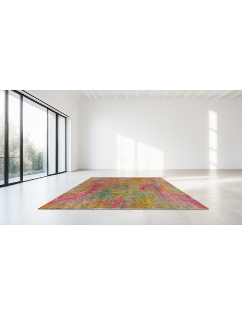 Multi kleur Perzië Vintage Tapijt 300 x 275 cm - view 2