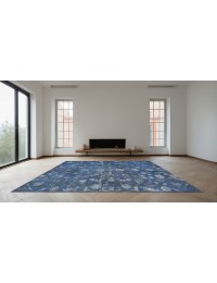 Blau Persien Vintage Teppich  243 x 165 cm