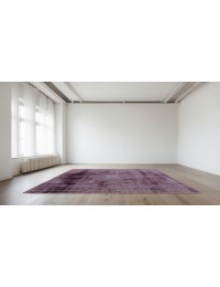 Purper Perzië Vintage Tapijt  284 x 326 cm