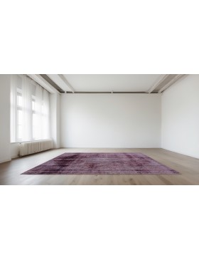 Purper Perzië Vintage Tapijt  284 x 326 cm