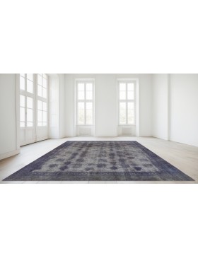 Blauw Perzië Vintage Tapijt  343 x 256 cm