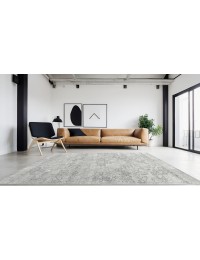 Gris Persa Alfombra vintage 282 x 139 cm - view 4