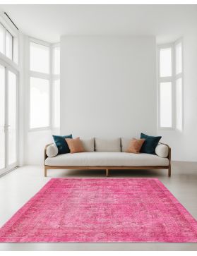 Persischer Vintage Teppich  rosa <br/>295 x 200 cm